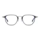 Geometric Black Eyeglasses