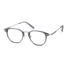 Geometric Black Eyeglasses