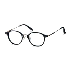 Round Black Eyeglasses
