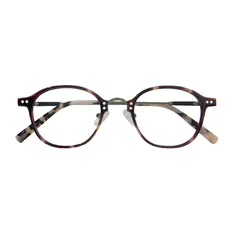 Round Tortoiseshell Eyeglasses