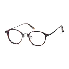 Round Tortoiseshell Eyeglasses