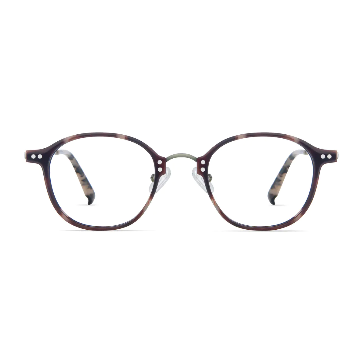 Round Tortoiseshell Eyeglasses