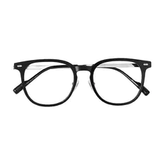 Square Black Eyeglasses