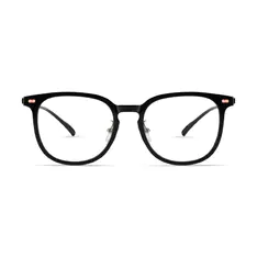 Square Black/Gold Eyeglasses