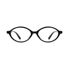 Oval Black Eyeglasses