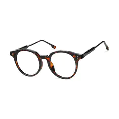 Round Tortoiseshell Eyeglasses