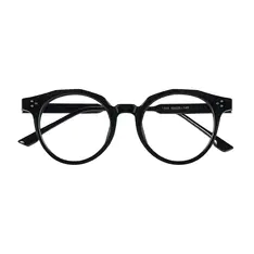 Round Black Eyeglasses