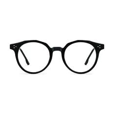 Round Black Eyeglasses
