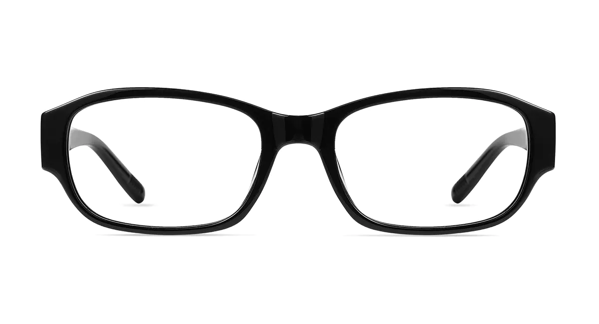 Rectangle Black Eyeglasses