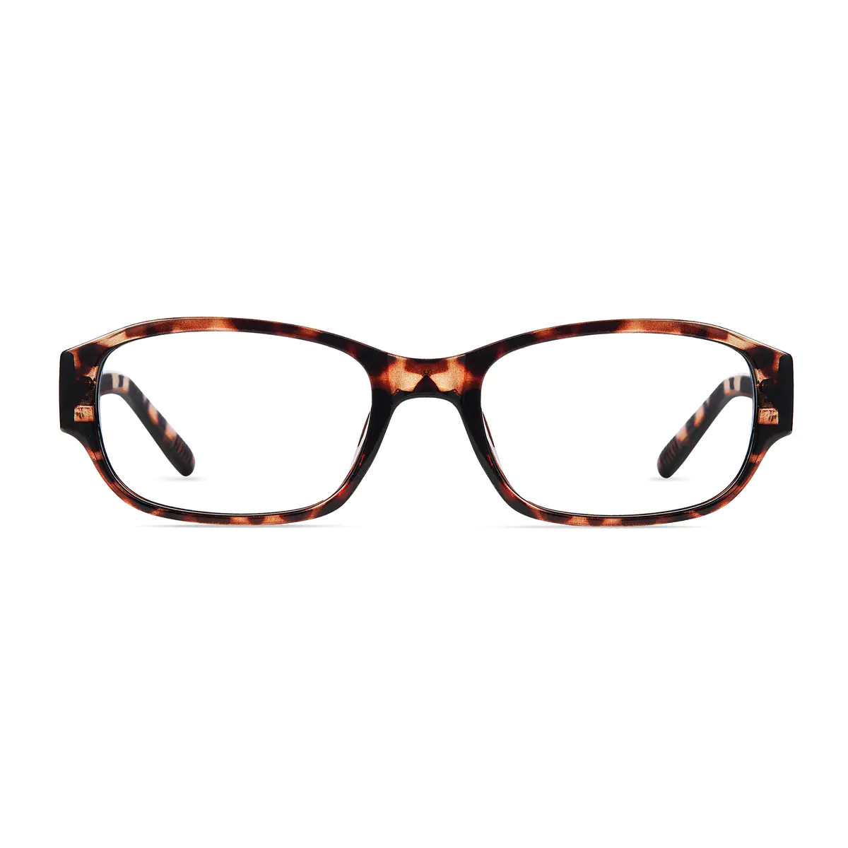 Rectangle Tortoiseshell Eyeglasses