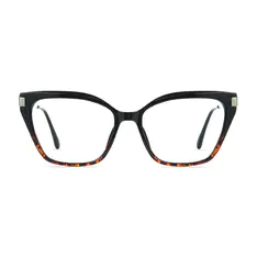 Cat-eye Black/Tortoiseshell Eyeglasses