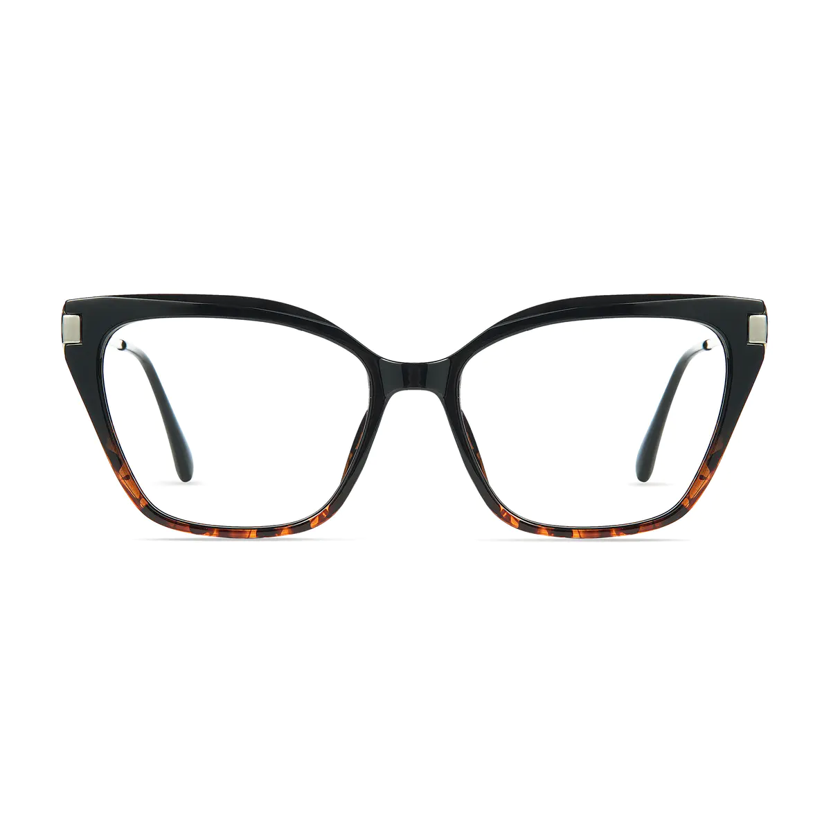 Cat-eye Black/Tortoiseshell Eyeglasses