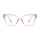 Cat-eye Pale Pink Eyeglasses