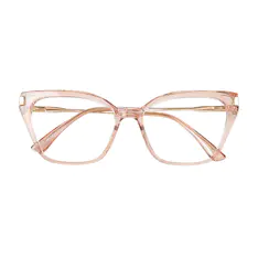 Cat-eye Pale Pink Eyeglasses