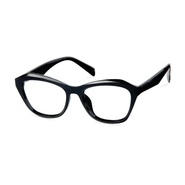 Cat-eye Black Eyeglasses