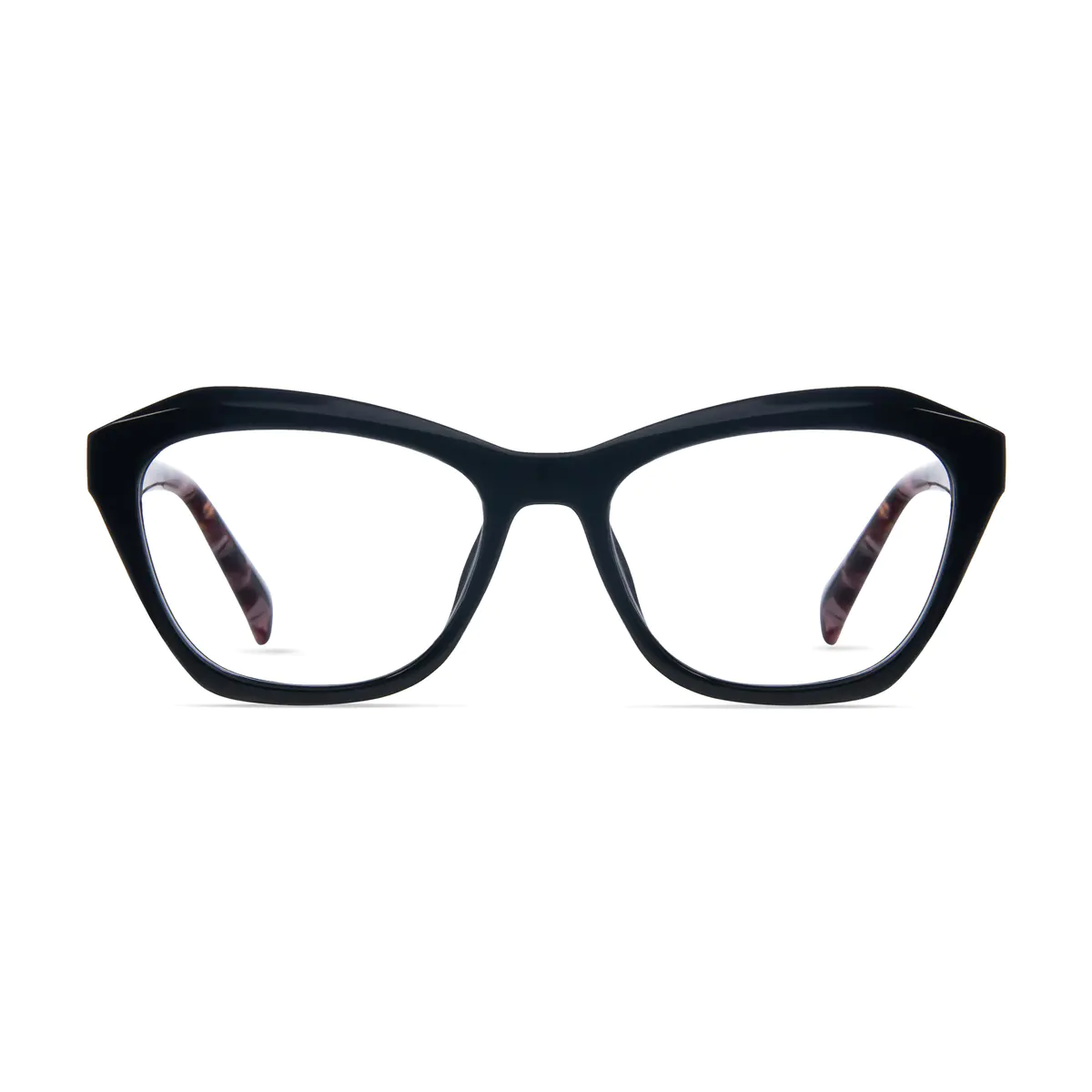Cat-eye Tortoiseshell/Black Eyeglasses