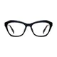 Cat-eye Tortoiseshell/Black Eyeglasses