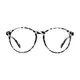 Round Ivory Tortoiseshell Eyeglasses