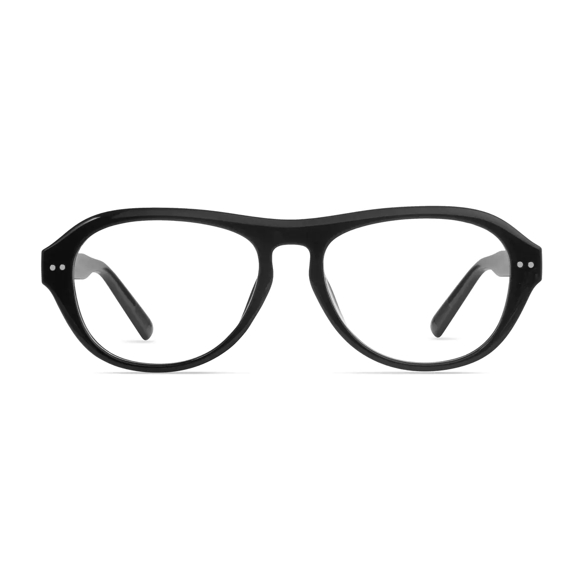 Aviator Black Eyeglasses