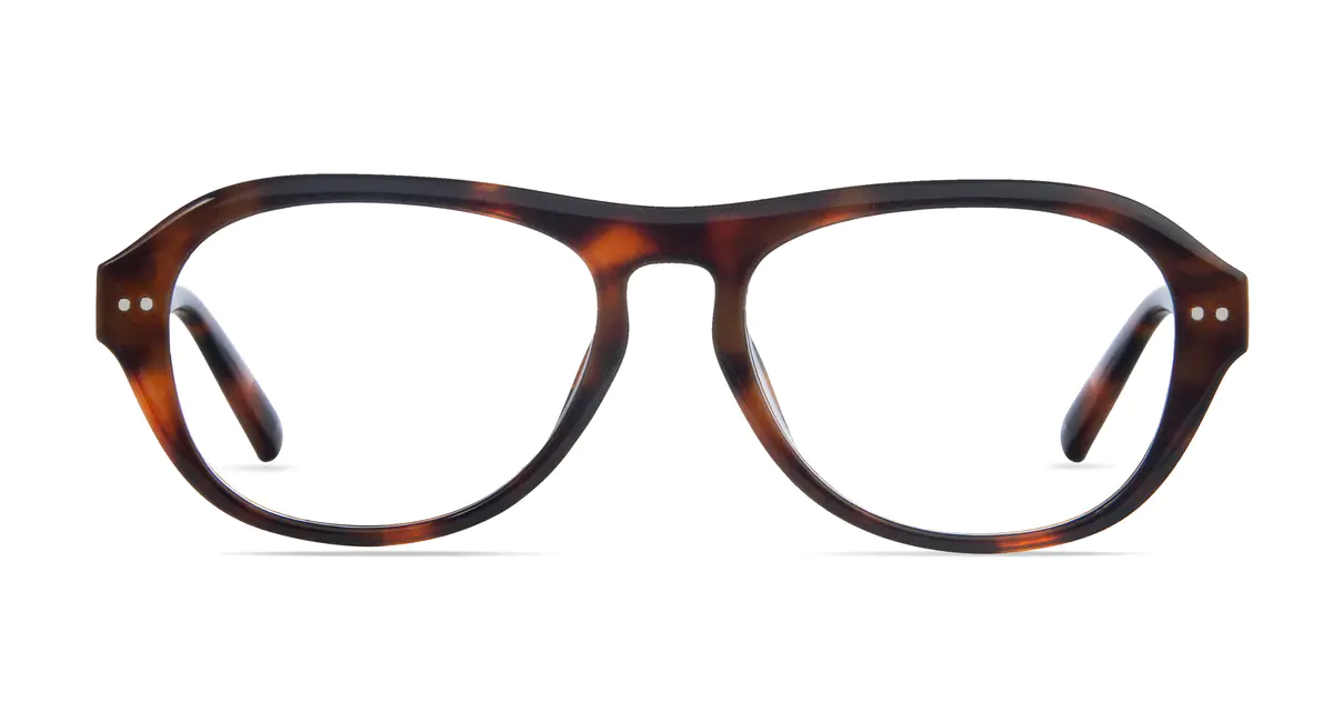 Aviator Tortoiseshell Eyeglasses