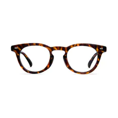 Round Tortoiseshell Eyeglasses