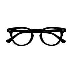 Round Black Eyeglasses