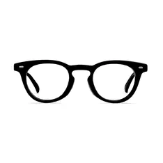Round Black Eyeglasses