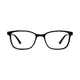 Rectangle Black Eyeglasses