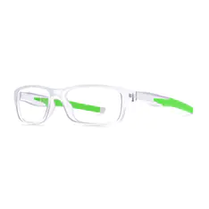 Rectangle Green Sport Eyeglasses