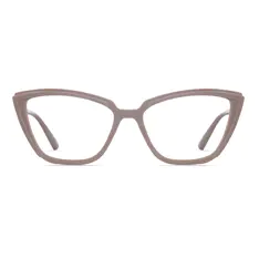 Cat-eye Light Brown Eyeglasses
