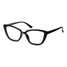 Cat-eye Black Eyeglasses
