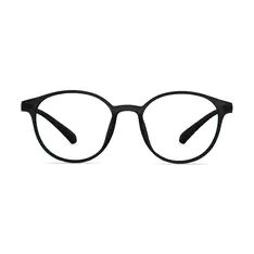Round Black Eyeglasses