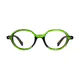 Round Green Eyeglasses