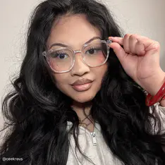Square Clear Eyeglasses