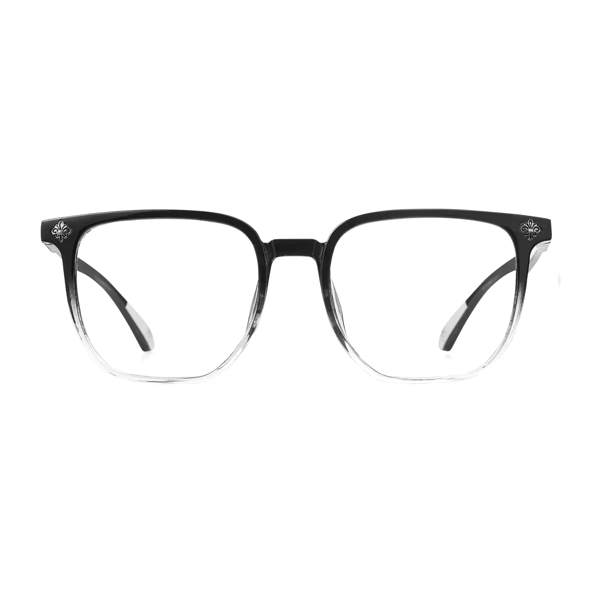 Square Black/Clear Eyeglasses