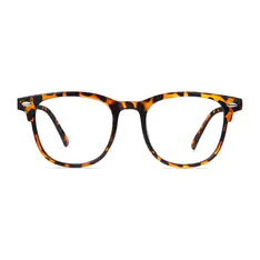 Square Tortoiseshell Eyeglasses