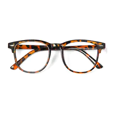Square Tortoiseshell Eyeglasses