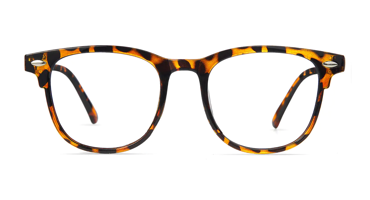 Square Tortoiseshell Eyeglasses