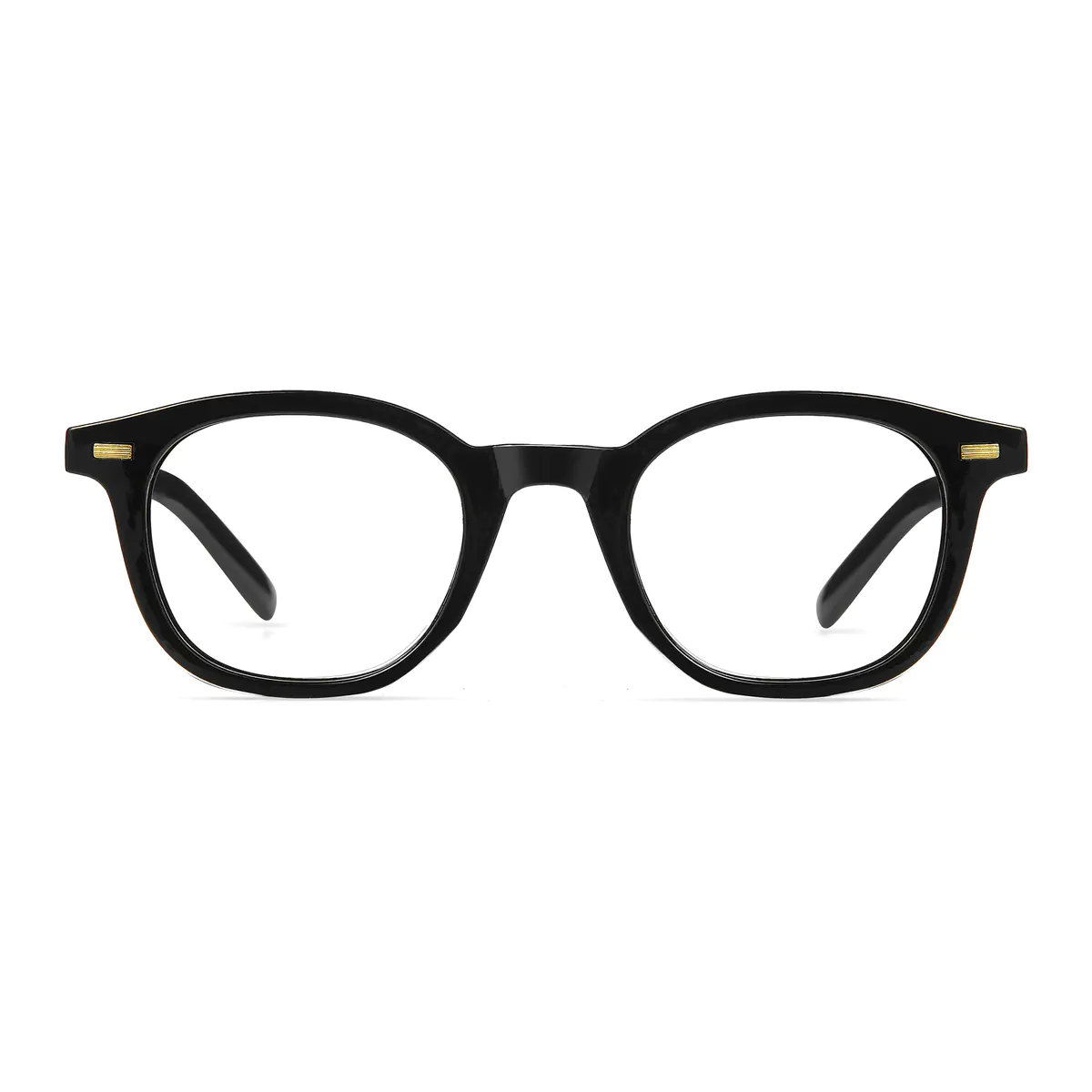 Square Black Eyeglasses