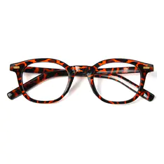 Square Tortoiseshell Eyeglasses