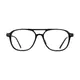 Aviator Black Eyeglasses