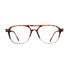 Aviator Tortoiseshell Eyeglasses