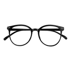 Round Black Eyeglasses