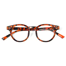 Round Tortoiseshell Eyeglasses