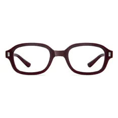 Rectangle Wine Eyeglasses