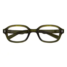 Rectangle Green Eyeglasses