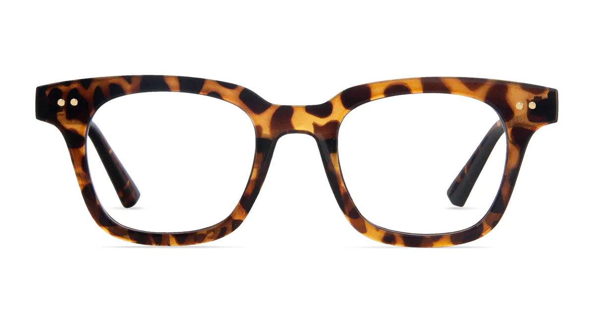 Square Tortoiseshell Eyeglasses