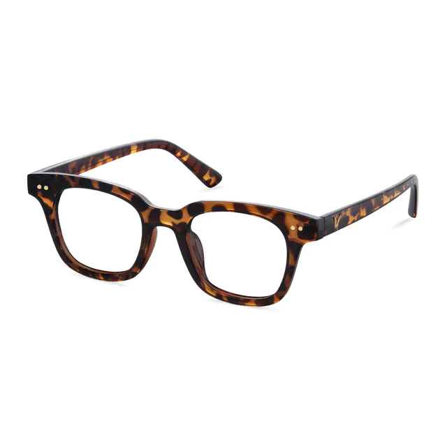 Square Tortoiseshell Eyeglasses