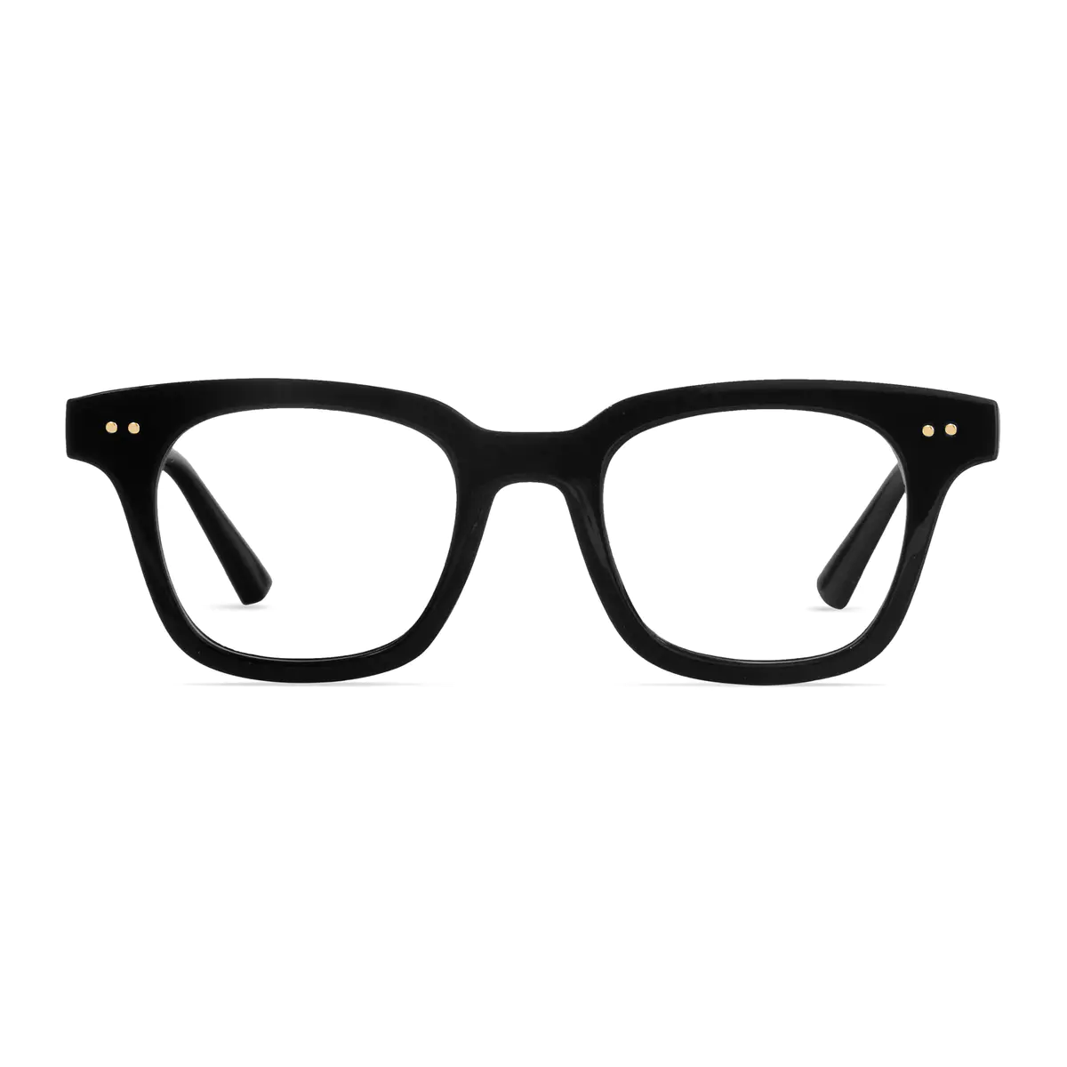 Square Black Eyeglasses