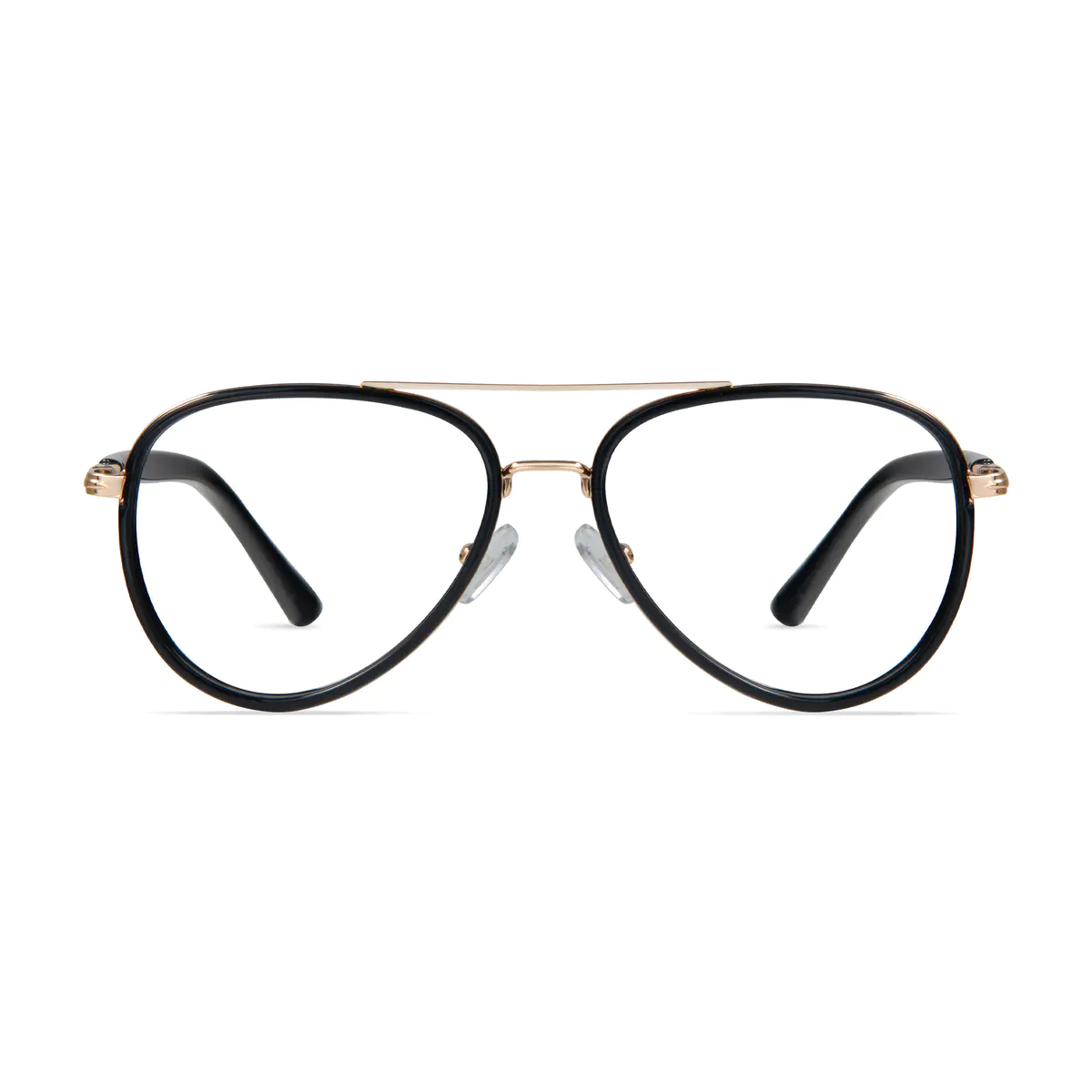 Aviator Black Eyeglasses